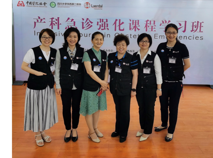 Photo of 6 Chinese principal trainers that took part in the OGSM course