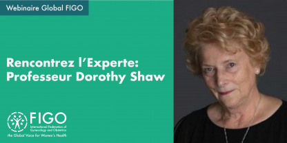 Rencontrez l'expert : professeur Dorothy Shaw