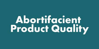 visual statement abortifacient products