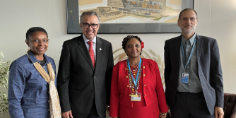 Picture of Anne Kihara and Dr Tedros