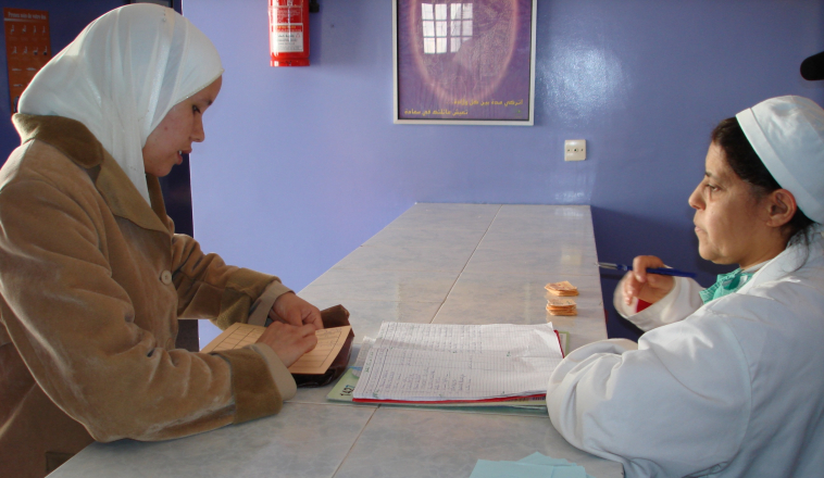 Pictured: Family planning clinic in Rabat